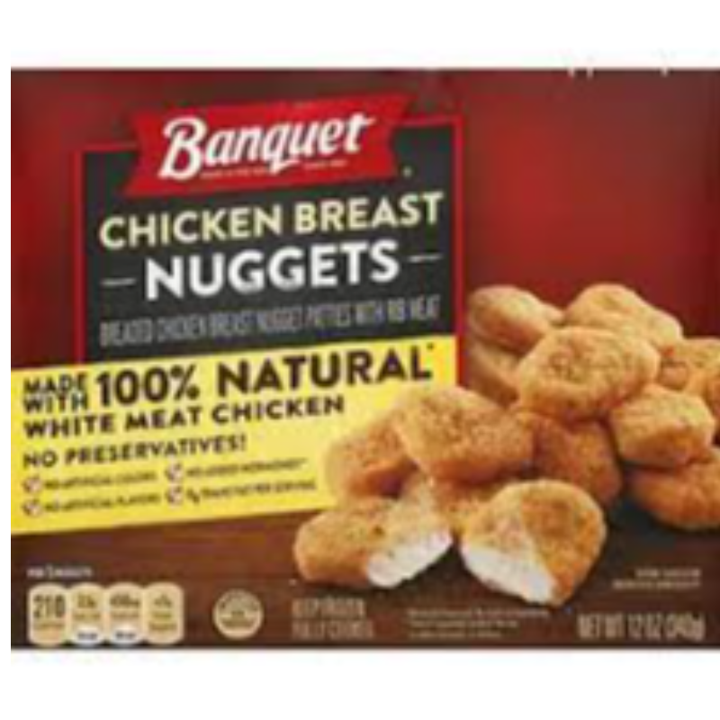 Banquet Chicken Nuggets  30oz bag Main Image